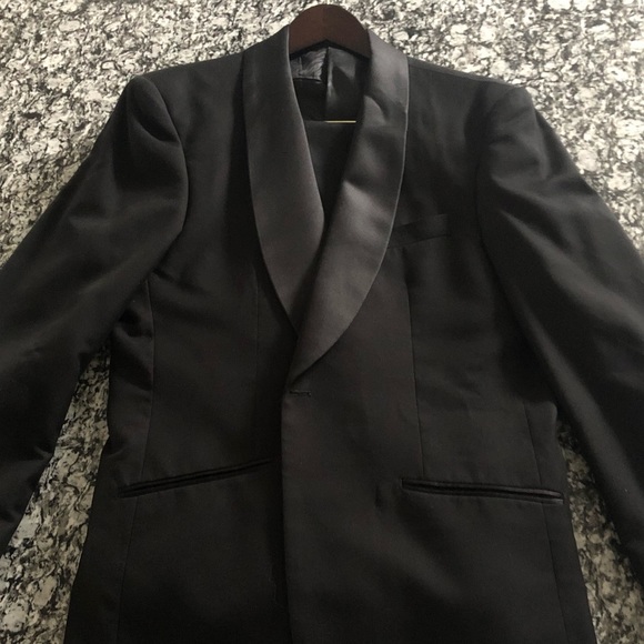Dobell Other - One button shawl collar tuxedo